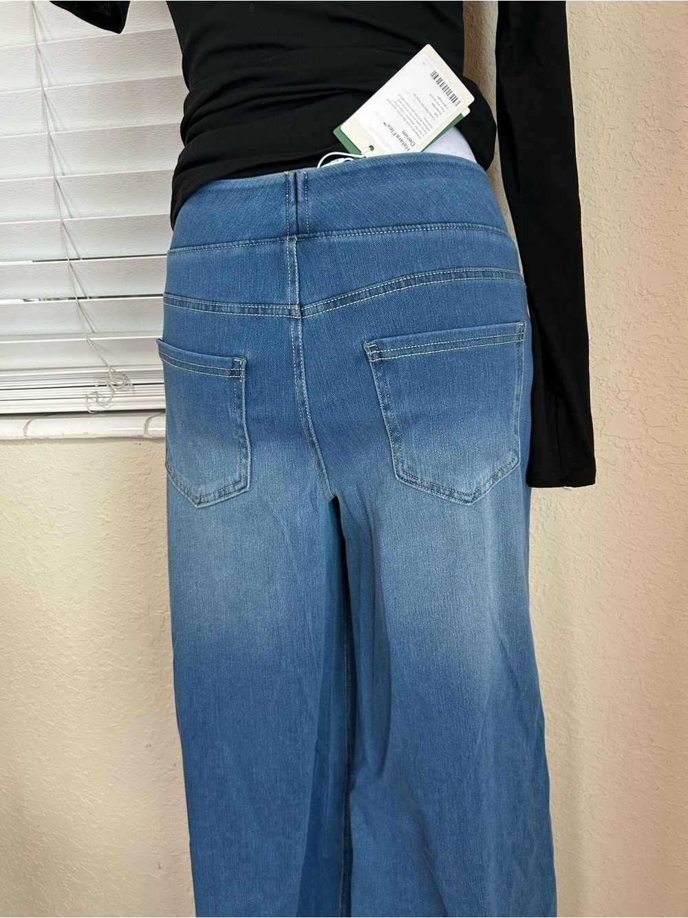 Halara Flex Denim lightweight in medium wash blue - Picture 6 of 10